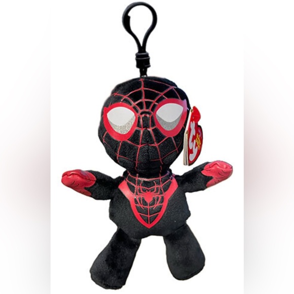 Ty Other - Ty Marvels Collection Miles Morales Superhero Plush Toy New